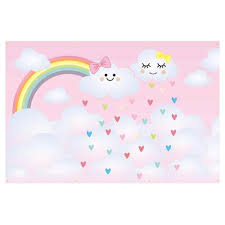 On this site which is uploaded by our user for free download. Painel De Festa Infantil Chuva De Amor Rosa 2 00m X 1 40m Wrio Painel De Festas Magazine Luiza