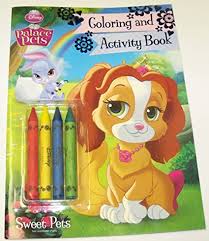 Fairy tales, animated films, flowers, anime, training coloring pages, nature, vegetables and fruit, cars, trees, animal, etc. Amazon Com Disney Princess Palace Pets Coloring And Activity Book With 4 Jumbo Crayons Sweet Pets 2014 Toys Games