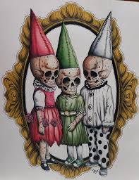 The beauty of horror ii will have you questioning whether it is safe to finish a page out of fear one might come to life while you are nestled under your covers. Pin By Robin Cummins On The Beauty Of Horror Coloring Books Color Pencil Art Colouring Pages