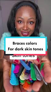 Braces Colors for Dark Skin Tones