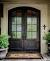 Background Rain Glass Window