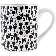 Sip from one of our many faces coffee mugs travel mugs and tea cups offered on zazzle. Silver Buffalo Disney Mickey Mouse Face Pattern 14oz Ceramic Coffee Mug Target