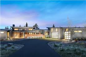 The absence of interior walls will allow you to enjoy more natural sunlight. Modern Single Story Home Plans