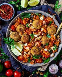 Turkish Bulgur Salad With Cashew Falafel Rezept Bulgursalat