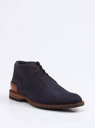 Floris van bommel business schuhe 18100 blau herren. Floris Van Bommel Herren Boots In Dunkelblau Kaufen Zumnorde Online Shop