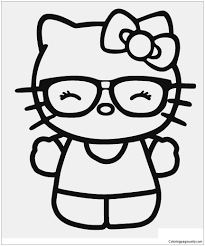 Hello Kitty Nerd 1 Coloring Pages Cartoons Coloring Pages Coloring Pages For Kids And Adults