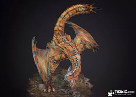 Tigrex Fanart Wandah Kurniawan Monster Hunter Alien Creatures Fan Art