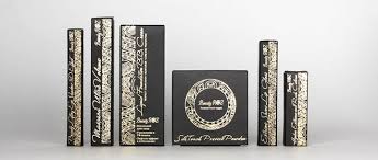 Black And Gold Makeup Packaging Black Gold Packaging By Cpds For Roz Retail Design Blog Makeup Package Retail Design Blog Packaging