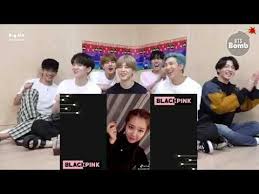 Bts Reaction To New Blackpink Tiktok 2020 Youtube Bts Reactions Bts Blackpink