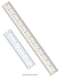 printable ruler inches and centimeters actual size free printable paper