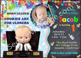 Birthday invitation card in printers manufacturer service hindi sms. Cuteness Loaded Boss Baby Theme Birthday Invitation Card And Gif With Decorated Party Background Seemymarriage