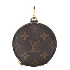 Louis vuitton circle bag charm red. Louis Vuitton Monogram Multi Pochette Accessories Round Coin Purse 543318 Fashionphile
