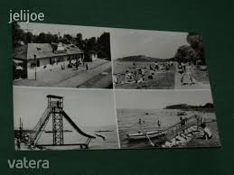 A település öt szabadstandján az. Kepeslap Balatonfenyves Postas Udulo Dorogi Banyasz Udulo Strand Csuszda Vasutallomas Vitorlas