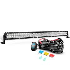 Nilight 42 Inch 240w Led Combo Led Light Bar W 14 Awg Wiring Harness Nilight Led Light