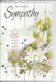 Sympathy flowers are a sincere way to express your sorrow for a loss. Sympathy Card Deepest Sympathy Flowers Hearts Gift Envy