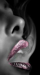 Ebony chic gets a titillating oral treatment. Titillating Effect Smk Color Splash Photography Black Girl Art Lip Art