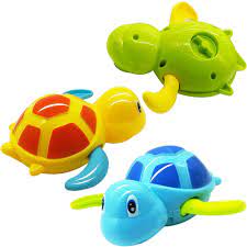 Your baby might not like it much. Buy 3 Pcs Baby Bath Toys 3 Baby Bathtub Wind Up Turtle Toys Floating Bath Animal Toys For Kids Toddlers Child Pool Swimming Clockwork Water Toys For Boys And Girls Online In