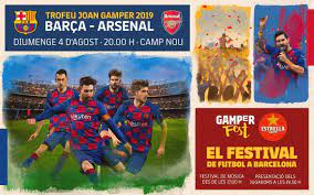 8 ağustos 2021'deki joan gamper trophy maçının canlı yayınını, online yayın bilgilerini, canlı skoru barcelona ve juventus pazar günü, la liga ve serie a'nın başlama vuruşları öncesinde geleneksel. Arsenal Fc Barcelona Gegner In Der Joan Gamper Trophy Aqui Catalunha