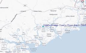 Dawho Bridge Dawho River South Carolina Tide Station