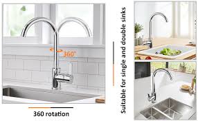 Küchenarmaturen von dornbracht verleihen ihrer küche zeitlose eleganz. Arcora Wasserhahn Kuche Kuchenarmatur Spultisch Armatur Edelstahl Kuchenarmatur Spultischarmatur Spulbecken 360 Drehbar Einhebelmischer Mischbatterie Mit Brause