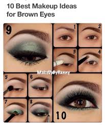 10 best makeup ideas for brown eyes