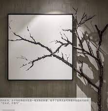 art tree square frame interior design art painting art design art