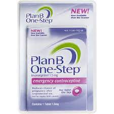 Plan B One Step Emergency Contraceptive 1 Tablet 1 5 Mg Walmart Com Contraception Emergency Contraception How To Plan