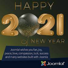 New Year In 2021 Joomla Website Creation Happy