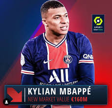 Мбаппе килиан (mbappé kylian) футбол нападающий франция 20.12.1998. Samyj Dorogoj Futbolist Planety Kilian Mbappe Podeshevel Na 20 Mln Evro Komanda 1