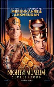 Night At The Museum Secret Of The Tomb Poster W Ben Kingsley And Rami Malek Night At The Museum Museum Movie Movie Posters