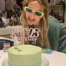 ZHUOWEISM 1 PCS Happy 25th Birthday Cake Topper Glitter Hello 25 Cheers to  25 Years 25 & Fabulous Cake Pick for Twentyfive 25th Birthday Anniversary  Party Decorations Supplies Rose Gold : Amazon.ca: