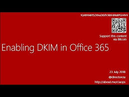 Enabling Dkim In Office 365 Youtube