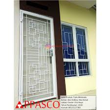 Pintu teralis kerangkeng besi hollow dan besi kotak di wartawangsa. Pintu Teralis Minimalis Besi Hollow Dan Kotak Di Cluster Citra Raya Shopee Indonesia
