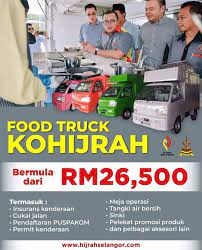 Malaysian food truck, sebuah halaman di facebook yang menyediakan sokongan untuk pengusaha yang akan atau sedang menceburi perniagaan trak makanan memberi selain itu, anda juga perlu memohon permit perniagaan dari majlis bandaran di lokasi perniagaan trak makanan tersebut. Selangorku Kerajaan Negeri Selangor Menawarkan Food Facebook