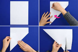 Then, fold it in half again (image 2). How To Make Paper Snowflakes One Little Project