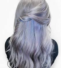 It's a good option if you're just experimenting with the trend—it's easy to use and apply, plus the color doesn't penetrate the hair's cortex, it simply rests on the shaft. 8 Denim Blue Hair Color Ideas And Formulas Wella Professionals