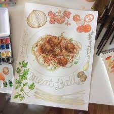 Hee S Cooking Diary Food Illustrations Illustration Food Food