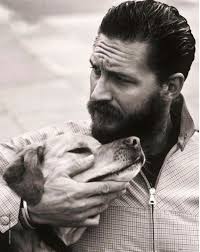 Men S Long Hair Tom Hardy Dog Tom Hardy Hardy