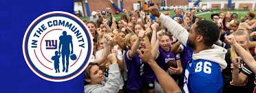 New York Giants: In The Community