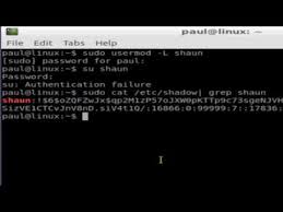 A normal user may only change the password for his/her own account, the super user (root) may change the password for any account. How To Unlock Linux Account Detailed Login Instructions Loginnote