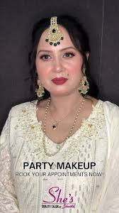 Keep it soft, keep it glam! 💄✨ Our Party Makeup is perfect for a flawless  festive look. 💖, ., Contact us (021) 34512999, (021) 34116502 & +92 343  4599090, Address: Plot #18 Model Colony, Tina Square, ...