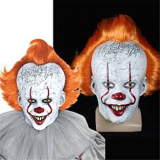 Its details are so intricately painted that they look real. Halloween Masks For Adult Men Women Horror Joker Full Face Cosplay Costume Party Prop Beige It Mask Pennywise Scary Clown Masks Clothing Shoes Jewelry Prb Org Af