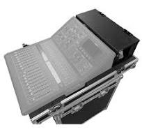 ProX XS-MIDM32RDHW Console Flight Case with Doghouse and Wheels for Midas  M32R Live Mixer Console