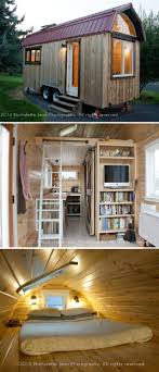 a 230 sq ft tiny house with a bookshelf home decors tiny house loft tiny house tiny house interior