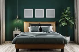 Elegant Mid Century Modern Bedroom Design Ideas 8 Green Master Bedroom Green Bedroom Walls Feature Wall Bedroom