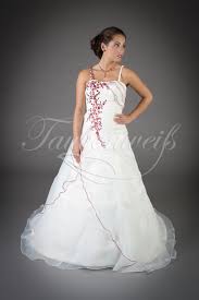 Maybe you would like to learn more about one of these? Brautkleid Tw0068b Mit Roten Stickereien