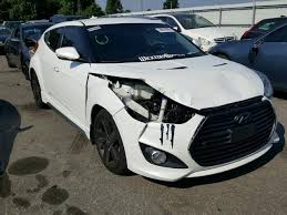 It gets pretty good mpg, around 28 mpg. Hyundai Veloster Turbo 2013 White 1 6l 4 Vin Kmhtc6ae4du173287 Free Car History