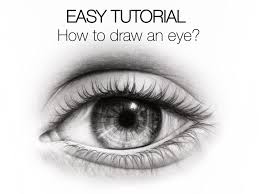 Start by folding the paper diagonally (both diagonals). Easy Tutorial How To Draw An Eye Silvie Mahdal The Art Of Pencil