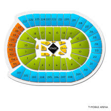 t mobile arena concert tickets and seating view vivid seats