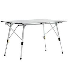 Skandika Alu Falttisch Table De Camping Pliable Pliante En Aluminium Portable 6 Personnes Sac De Transport Mobilier Gris Table Camping Table Mobilier